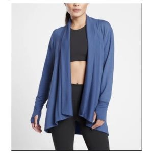 Athleta Pranayama Wrap Chroma Blue Size 3X